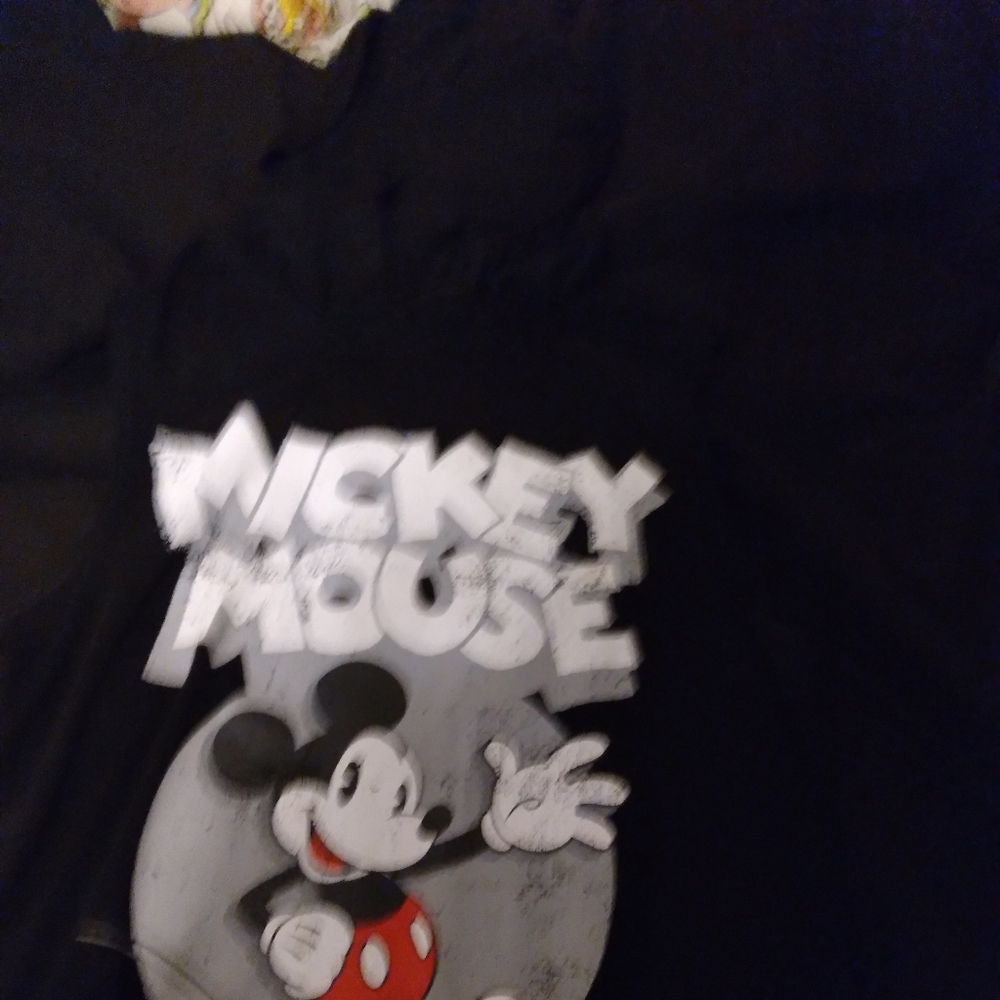 Disney brand mick sleeveless hooded shirt